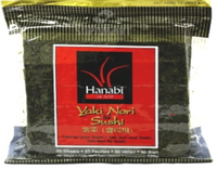 Hanabi Yaki Nori For Sushi 50sheets 125g - Hanabi寿司紫菜50片装