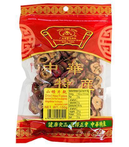 Zheng Feng Sliced Hawthorn 150G - 正丰山楂干150G