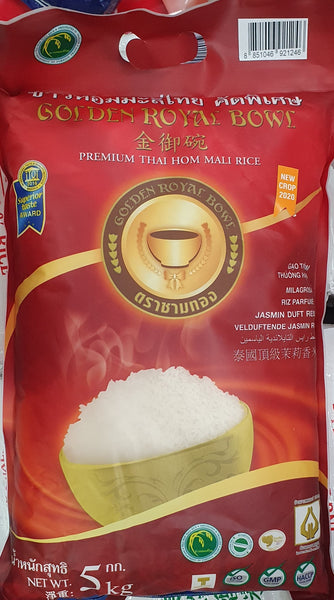 Golden Bowl Jasmine Rice 5Kg - 金御碗茉莉香米5Kg