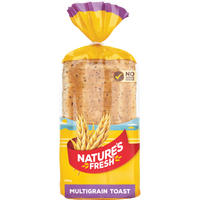 Nature's Fresh Multigrain Toast 700G - 多种谷物面包片700G