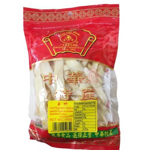 Zheng Feng Sliced Jade Bamboo 150G - 正丰玉竹150G