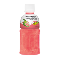 MOGUMOGU PINK GUAVA 320ML - MoguMogu椰果飲料-番石榴味 320毫升