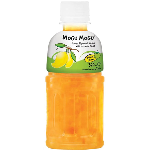 Mogu Mogu Mango Flavored Drink 320ml - MoguMogu椰果飲料-芒果味 320毫升