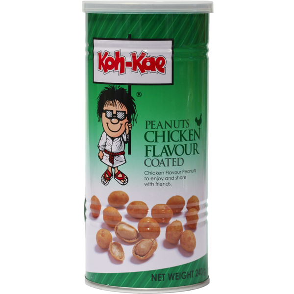 Koh Kae Coated Peanuts Chicken 230G - 大哥鱼皮花生鸡味230g