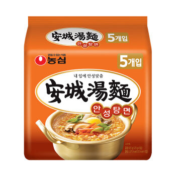 Nongshin Ansung Tang Myun Ndl Soup 5Pack 