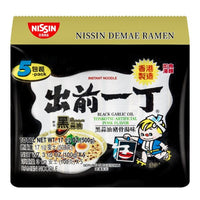 Nissin Blk Garlic Tonkotsu Pork Noodle 100X5 