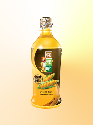 Lion & Globe Corn Oil 900Ml 