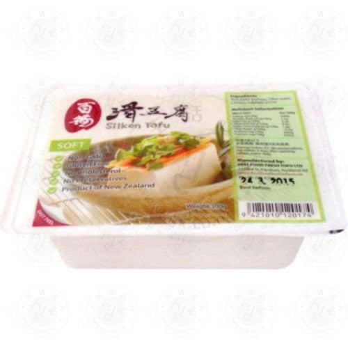 Baifu Country Tofu Soft Type 1Pcs - 百福家乡滑豆腐300G