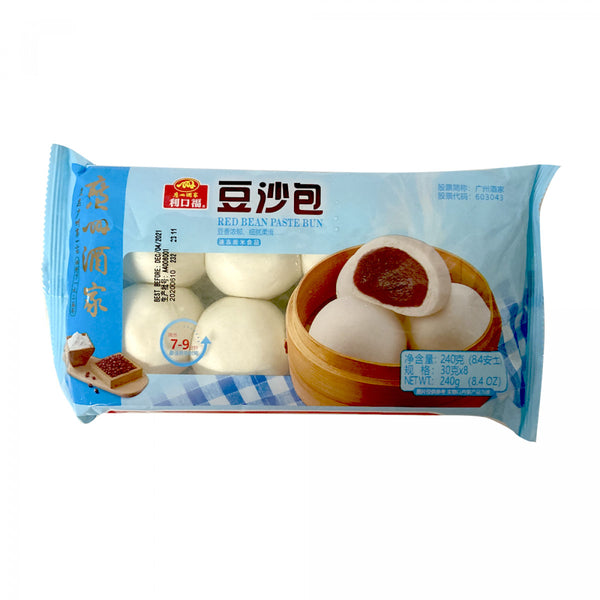 Lkf Red Bean Bun 240G - 利口福豆沙包