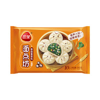 Sq Frozen Vegetable Bun 360G - 三全香菇菜包 360克